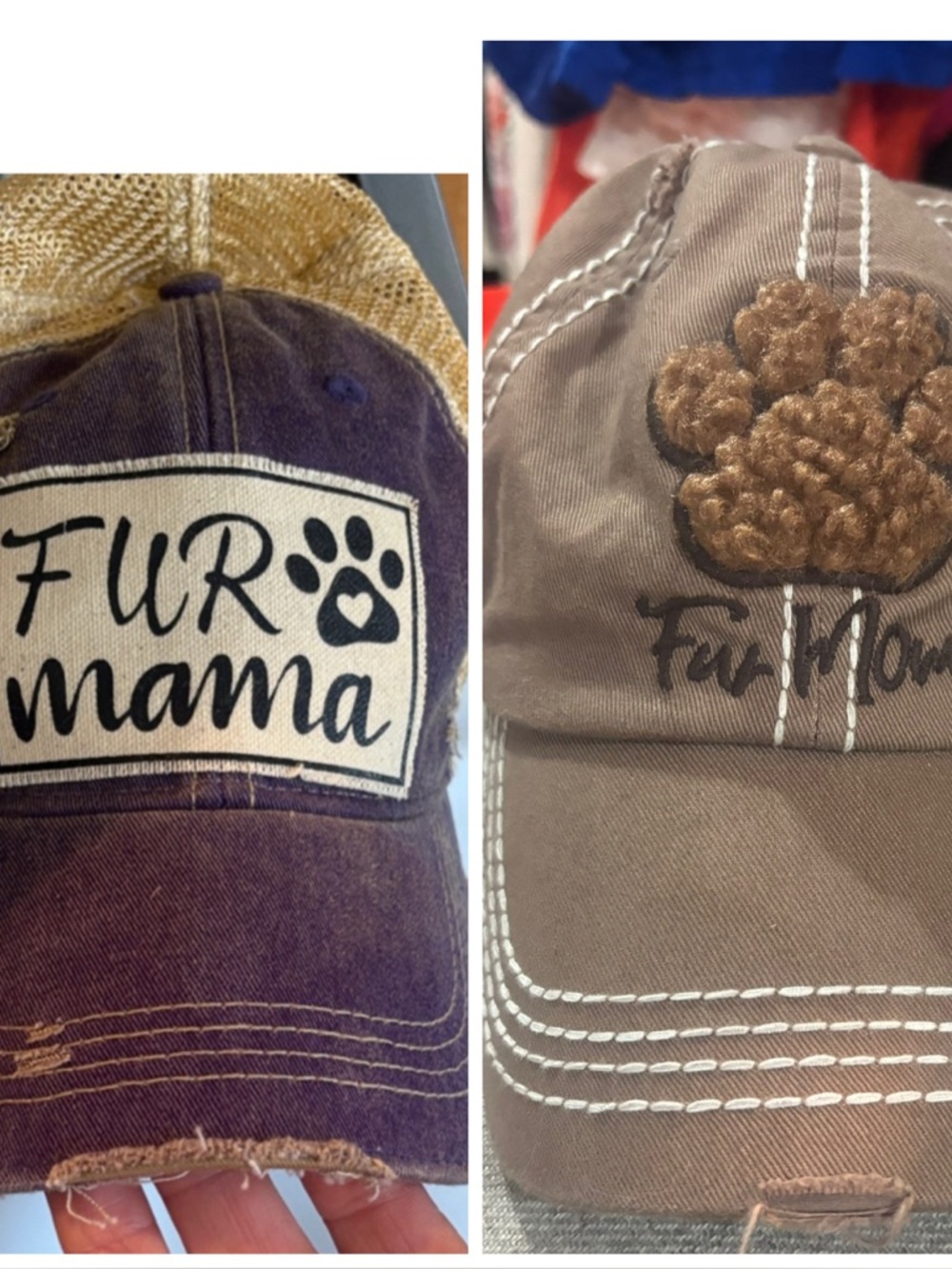 Fur Mama ballcap bundle